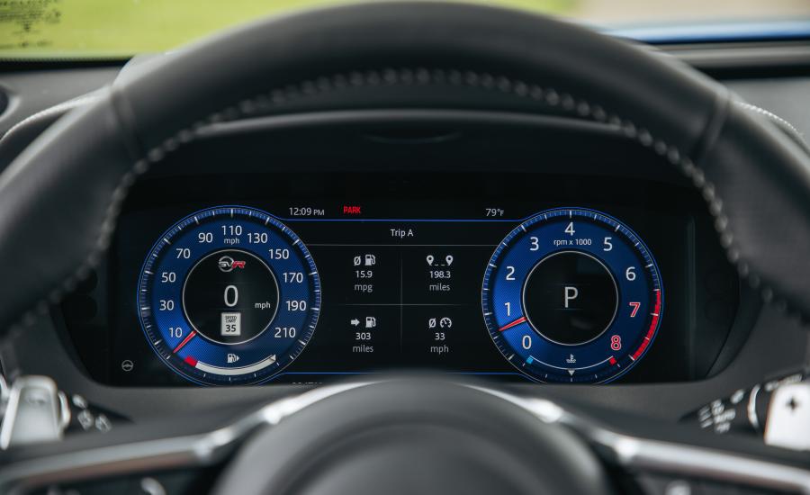 Панель приборов Jaguar F-Pace SVR 2018 года  (NA) (фото 25 из 40)